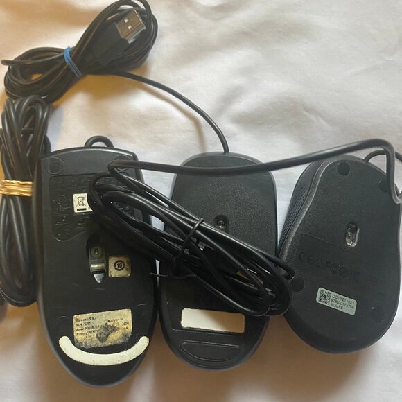 Lot of 3 ACER USB Optical Mouse All Working, Good Condition - Picture 2 of 4